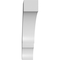 Ekena Millwork 6-in. W x 28-in. D x 28-in. H Balboa Architectural Grade PVC Knee Brace BRCP06X28X28BOA - alternate 3